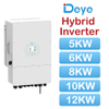 EU Warehouse Deye Sun-12K-Sg04lp3 Hybrid Solar Inverter 3phase 12kw Solar Energy System